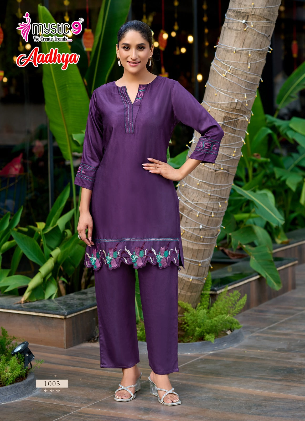 Aadhya Vol 1 Mystic 9 Gaji Silk Co Ord Set Exporter Ahmedabad