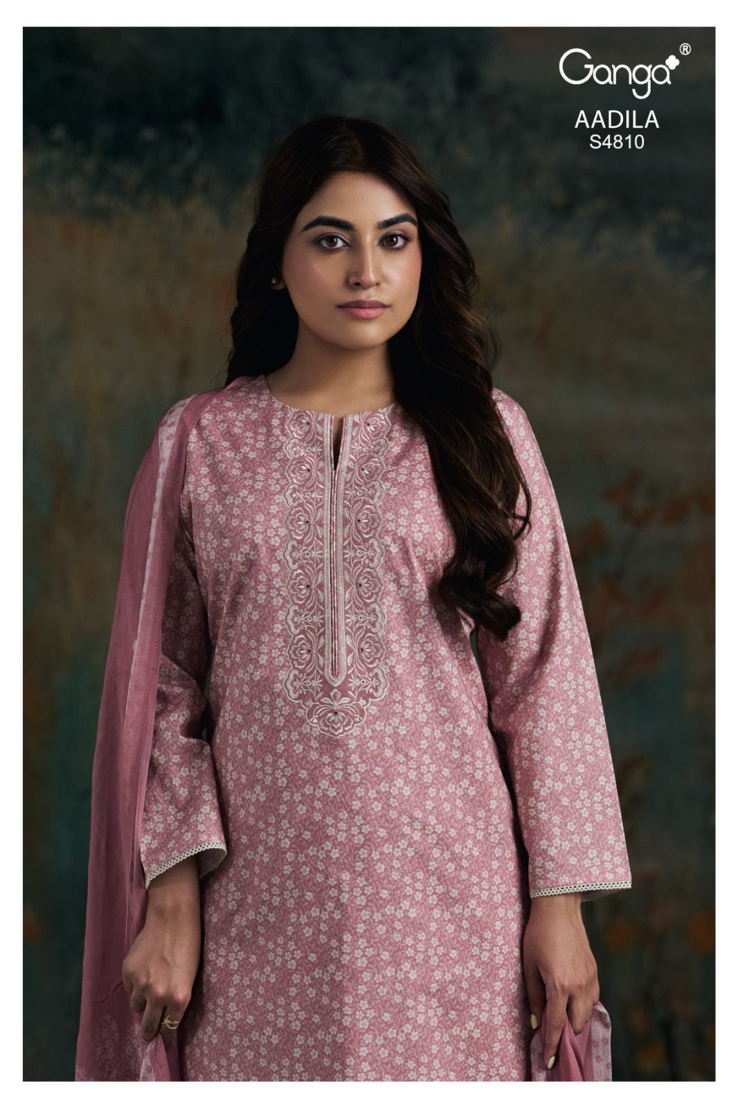 Aadila S4810 Ganga Cotton Plazzo Style Suits Manufacturer India