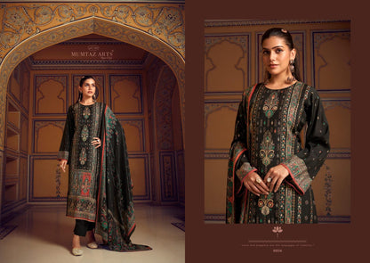 Aafreen Mumtaz Arts Viscose Muslin Karachi Salwar Suits Manufacturer