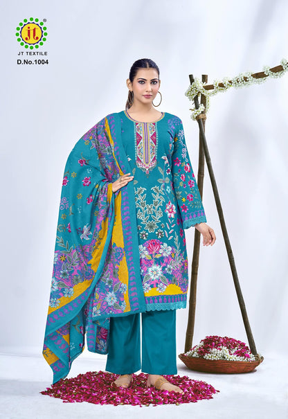 Aafreen Noor Vol 1 Jt Cotton Karachi Salwar Suits Wholesale Rate
