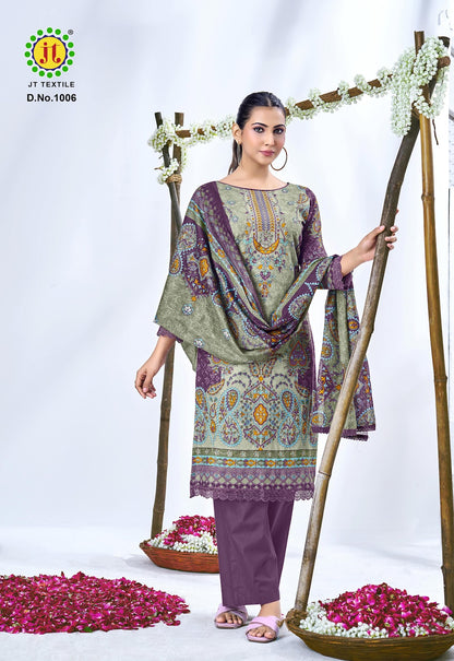 Aafreen Noor Vol 1 Jt Cotton Karachi Salwar Suits Wholesale Rate