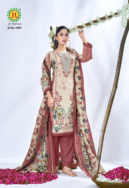 Aafreen Noor Vol 1 Jt Cotton Karachi Salwar Suits Wholesale Rate