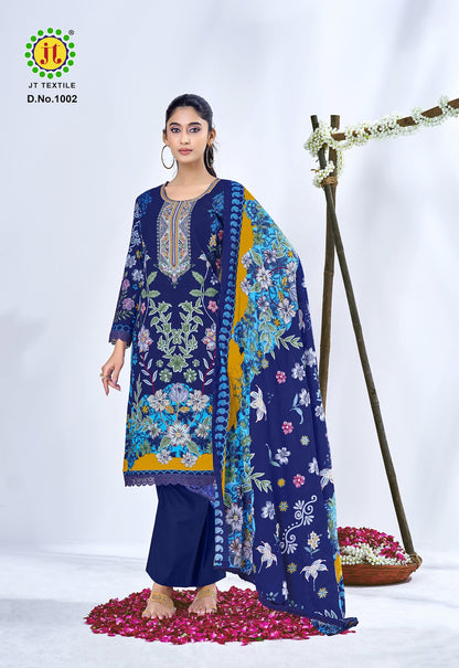 Aafreen Noor Vol 1 Jt Cotton Karachi Salwar Suits Wholesale Rate