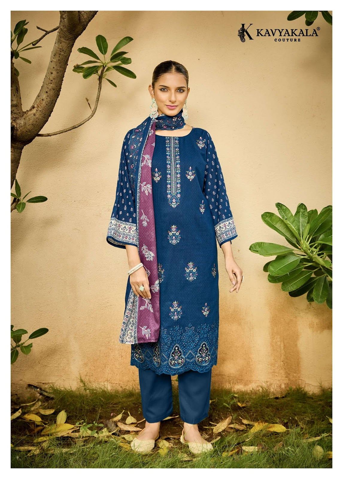 Aafreen Vol 1 Kavyakala Lawn Cotton Karachi Salwar Suits Wholesaler