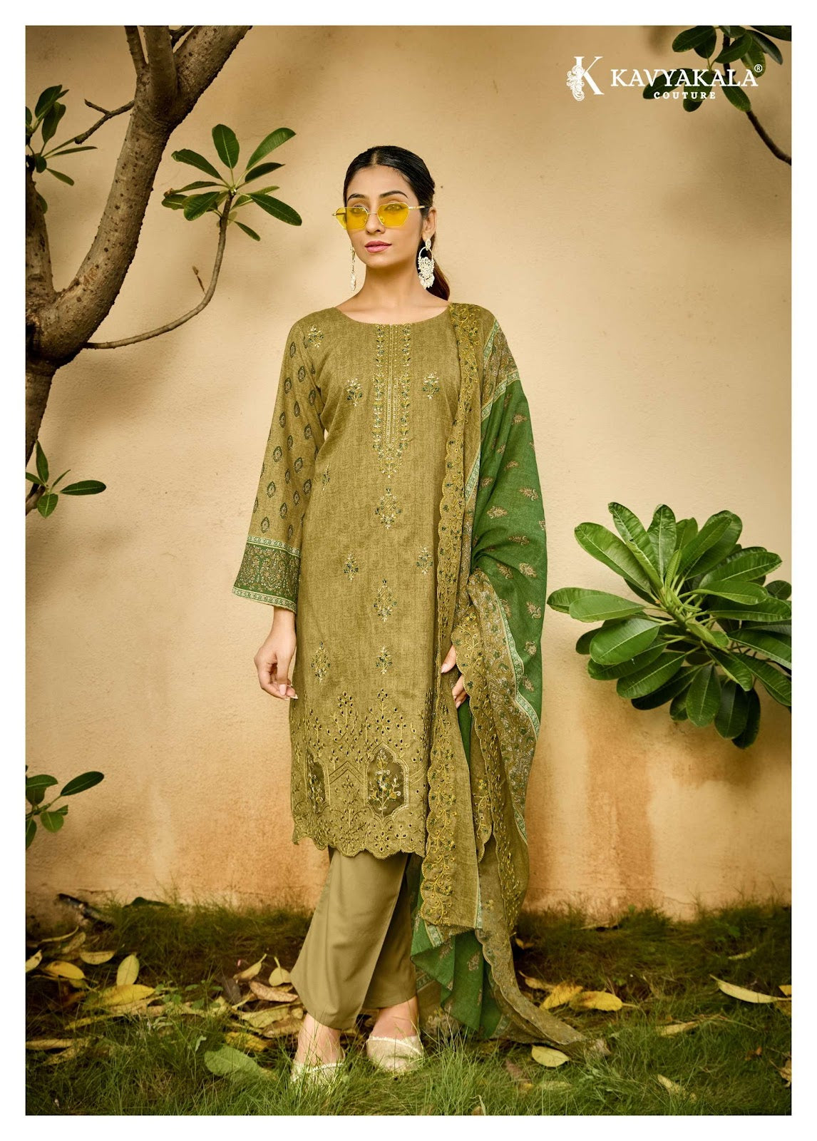 Aafreen Vol 1 Kavyakala Lawn Cotton Karachi Salwar Suits Wholesaler