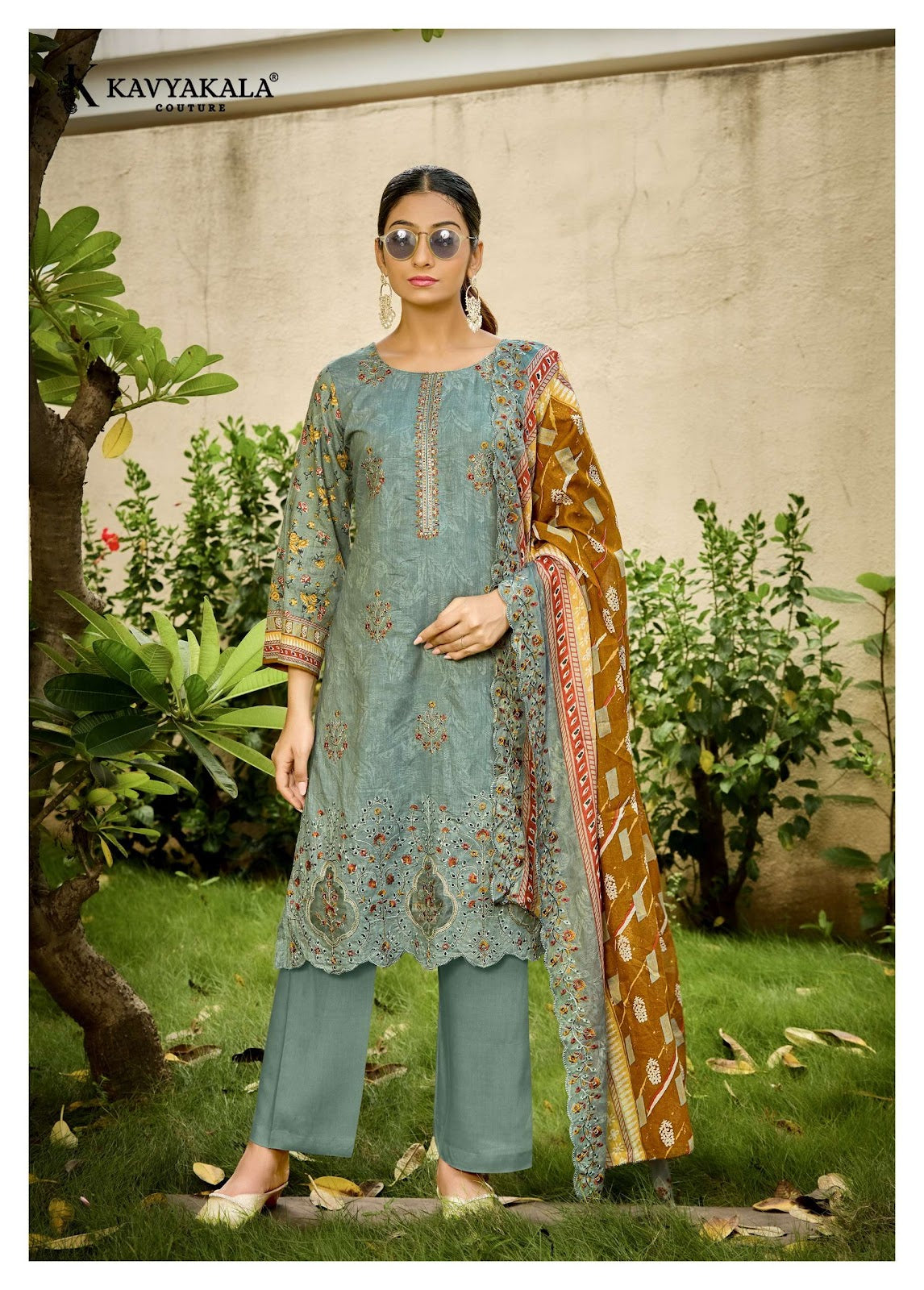 Aafreen Vol 1 Kavyakala Lawn Cotton Karachi Salwar Suits Wholesaler