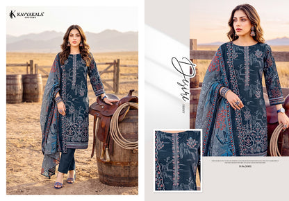 Aafreen Vol 2 Kavyakala Lawn Cotton Karachi Salwar Suits Supplier India