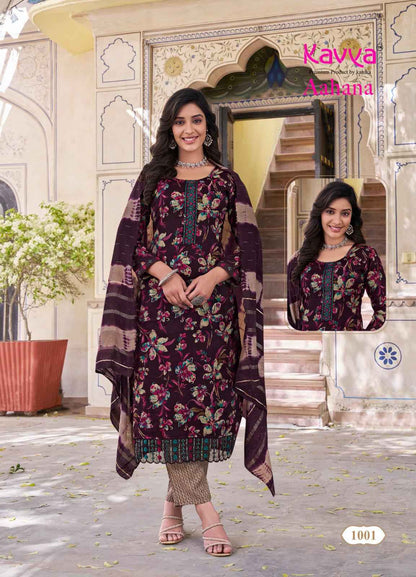 Aahana Vol 1 Kavya Capsule Readymade Pant Style Suits Wholesale Price