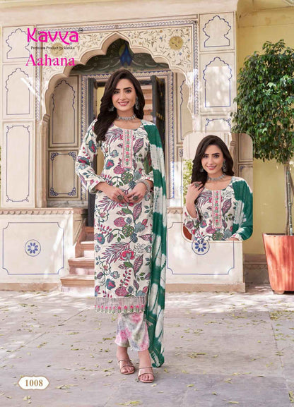 Aahana Vol 1 Kavya Capsule Readymade Pant Style Suits Wholesale Price