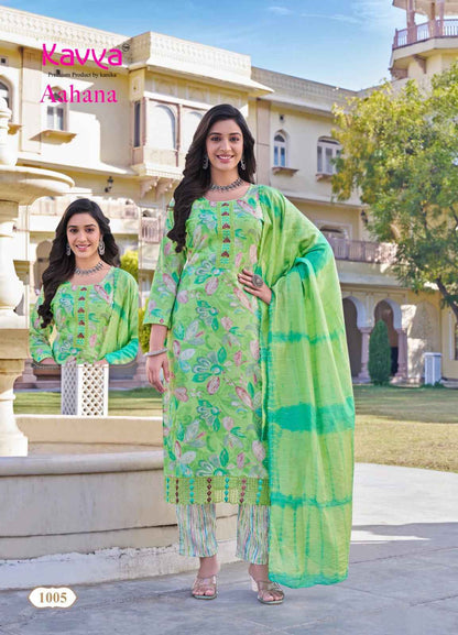 Aahana Vol 1 Kavya Capsule Readymade Pant Style Suits Wholesale Price
