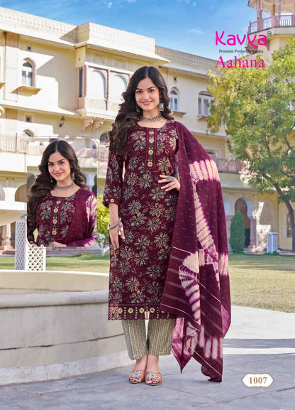 Aahana Vol 1 Kavya Capsule Readymade Pant Style Suits Wholesale Price