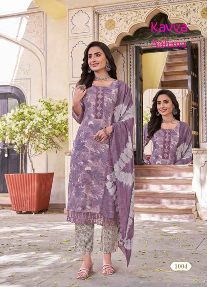 Aahana Vol 1 Kavya Capsule Readymade Pant Style Suits Wholesale Price
