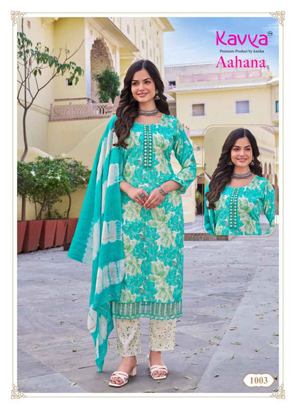 Aahana Vol 1 Kavya Capsule Readymade Pant Style Suits Wholesale Price