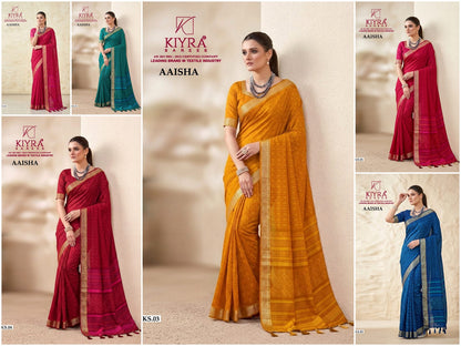 Aaisha Kiyra Sarees Exporter Ahmedabad