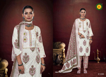 Aakansha Vol 12 Jt Lawn Cotton Karachi Salwar Suits Wholesaler Gujarat