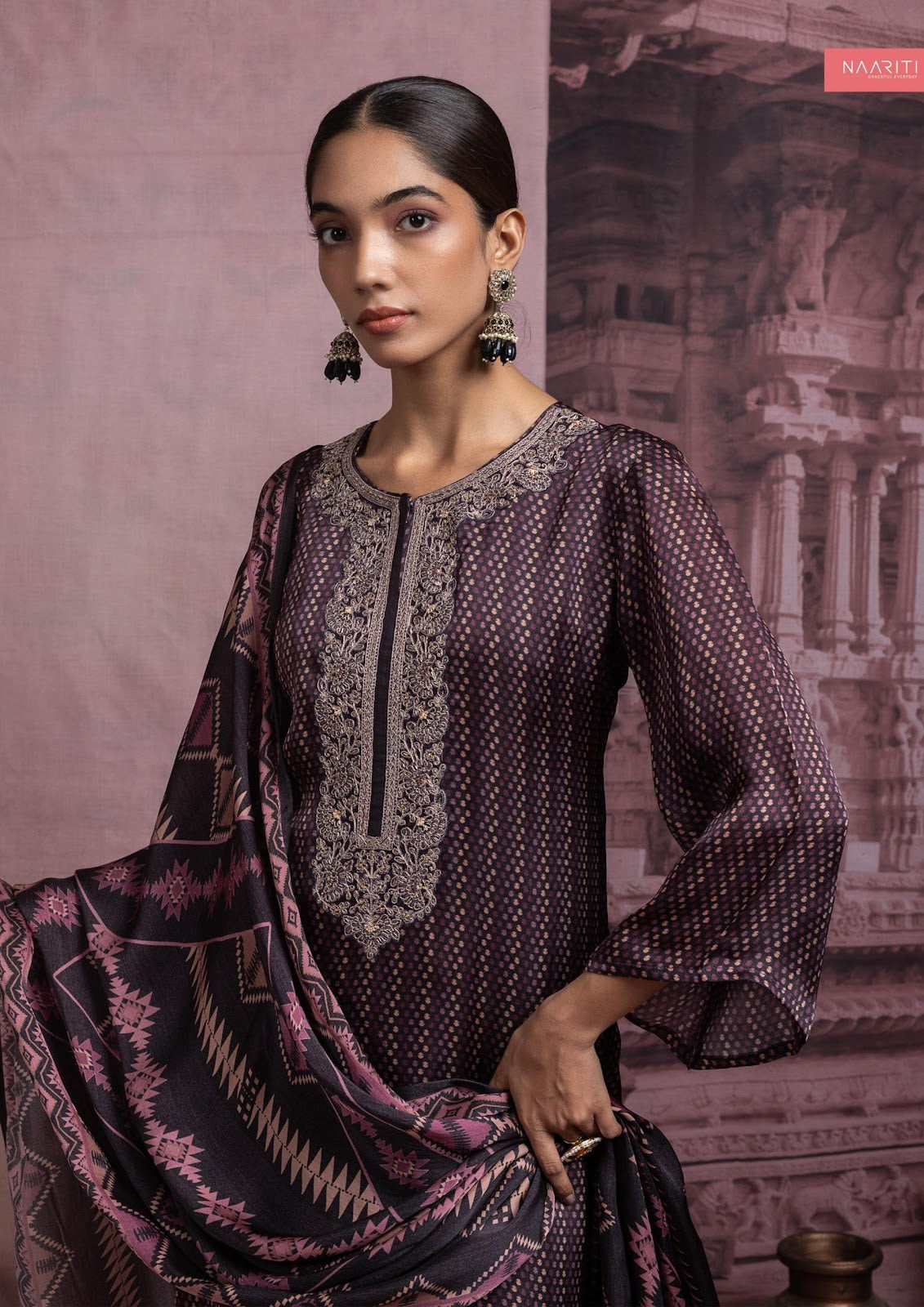Aakif Naariti Organza Pant Style Suits Supplier Gujarat