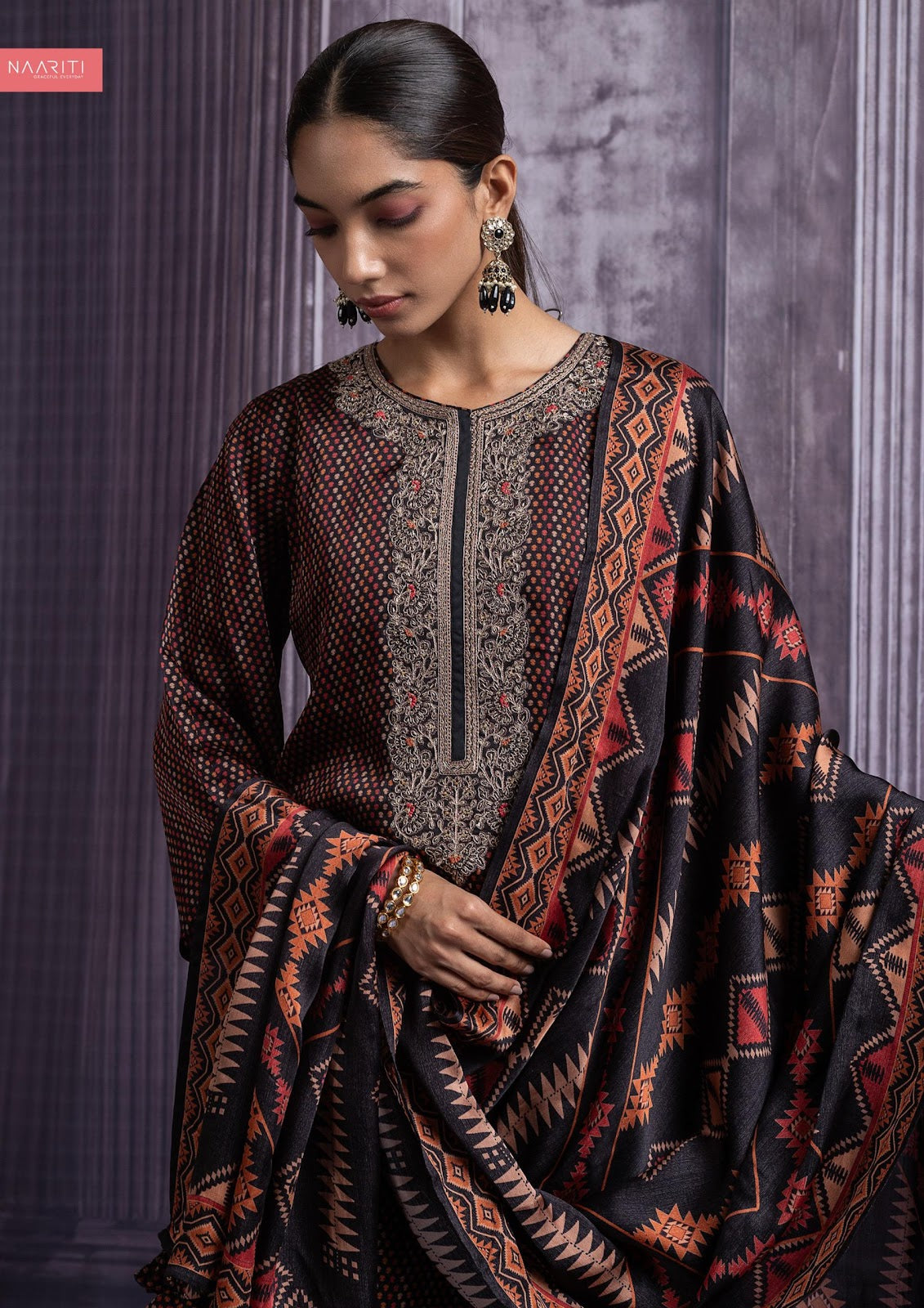 Aakif Naariti Organza Pant Style Suits Supplier Gujarat