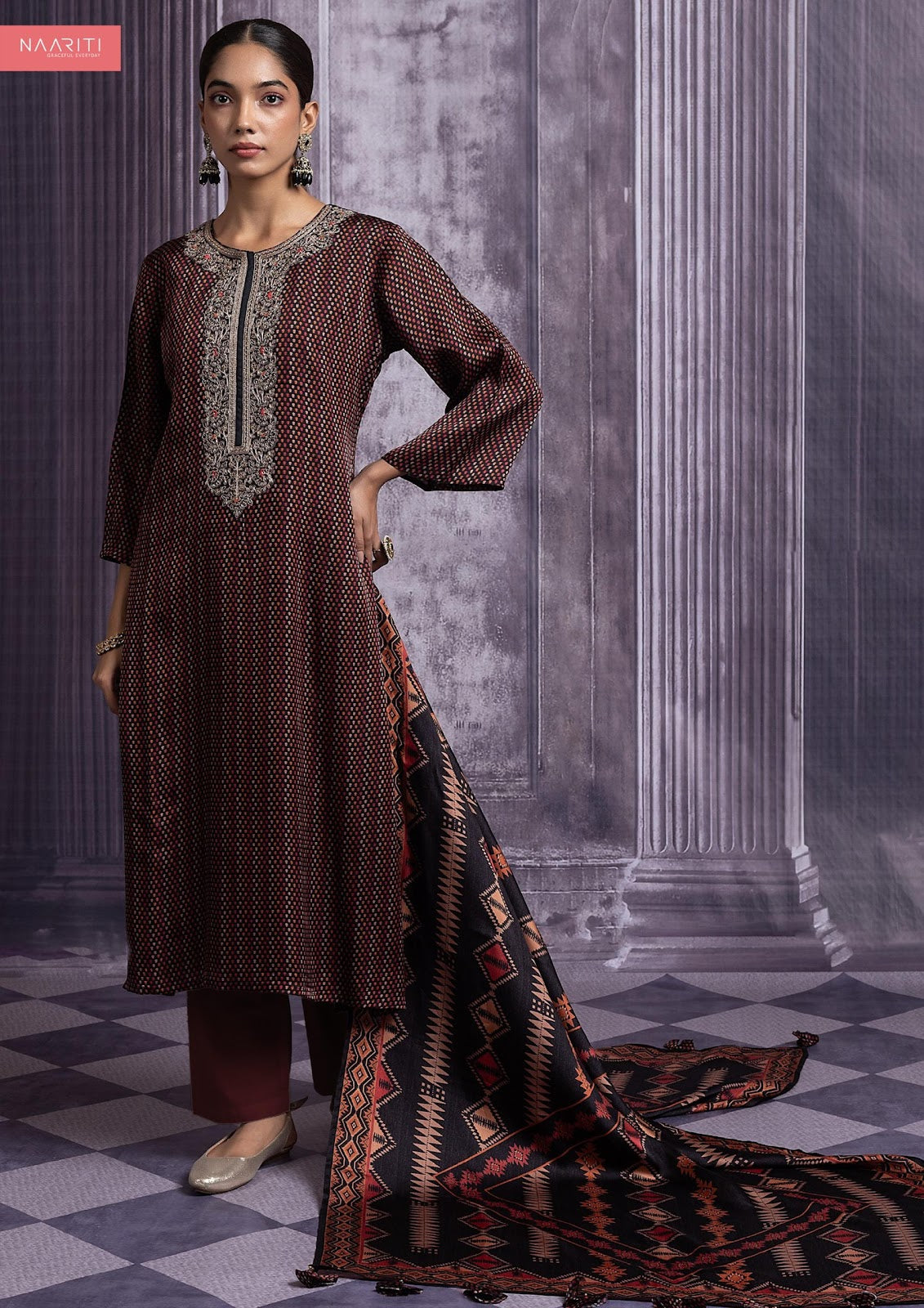 Aakif Naariti Organza Pant Style Suits Supplier Gujarat
