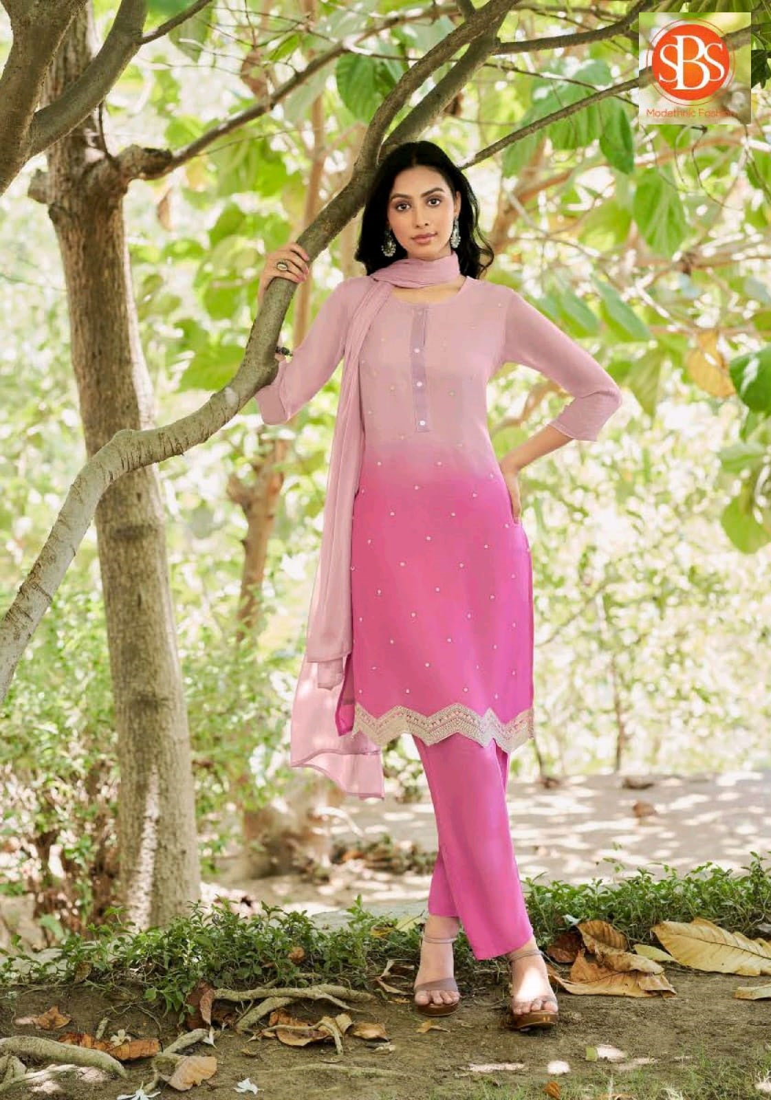 Aakriti Sbs Georgette Readymade Pant Style Suits Wholesale