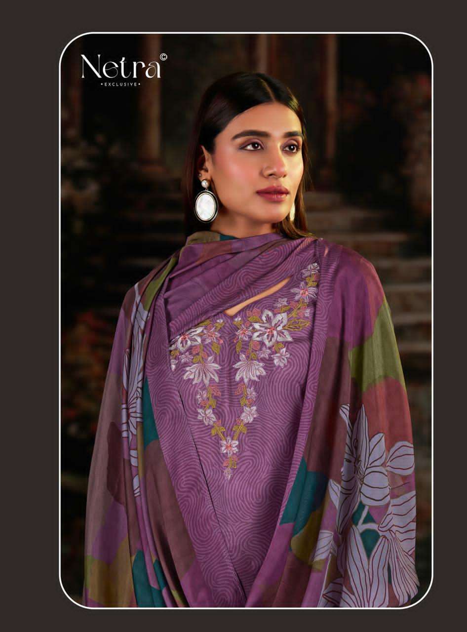 Aakruti Netra Muslin Plazzo Style Suits Exporter Ahmedabad