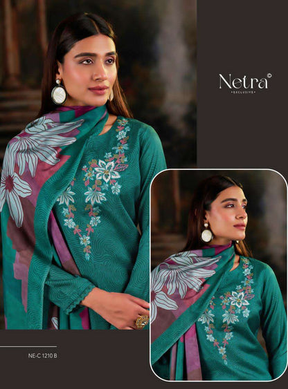 Aakruti Netra Muslin Plazzo Style Suits Exporter Ahmedabad