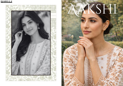 Aakshi Yesfab Isabella Cambric Pant Style Suits Manufacturer India