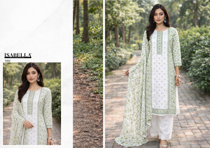 Aakshi Yesfab Isabella Cambric Pant Style Suits Manufacturer India