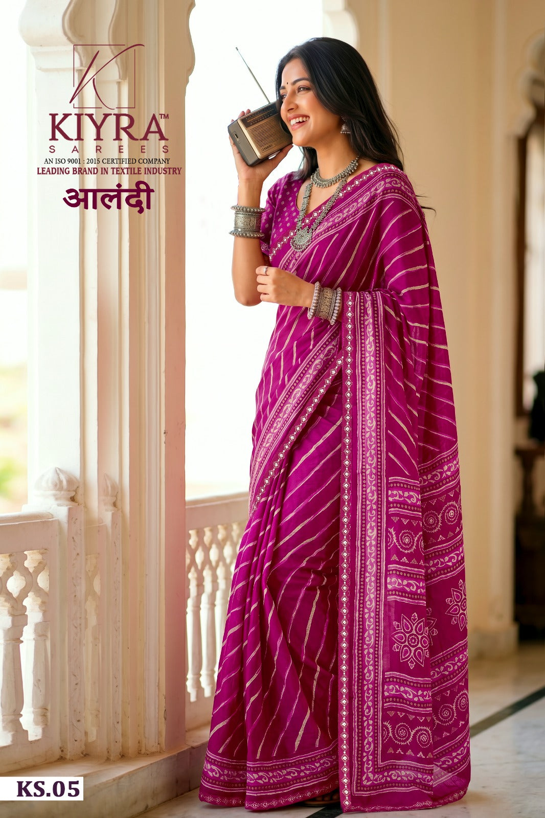 Aalandi Kiyra Moss Sarees Wholesale