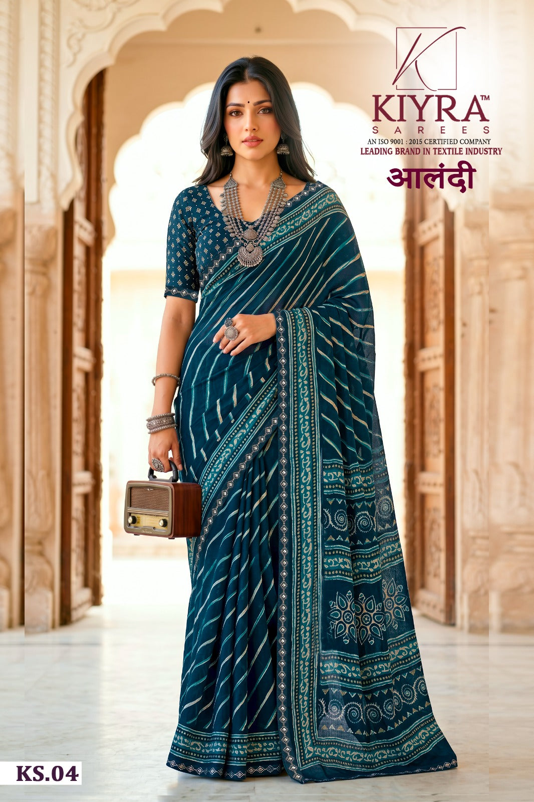 Aalandi Kiyra Moss Sarees Wholesale