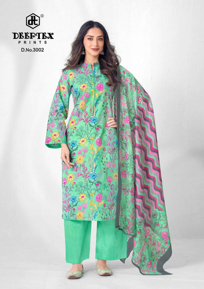 Aalia Afreen Vol 3 Premium Lawn Collection Deeptex Prints Cotton Karachi Readymade Suits Supplier Ahmedabad