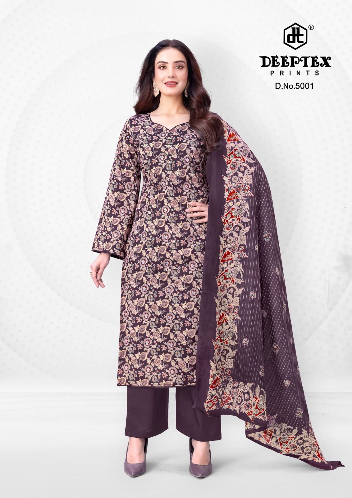 Aalia Afreen Vol 5 Deeptex Prints Cotton Karachi Readymade Suits Manufacturer