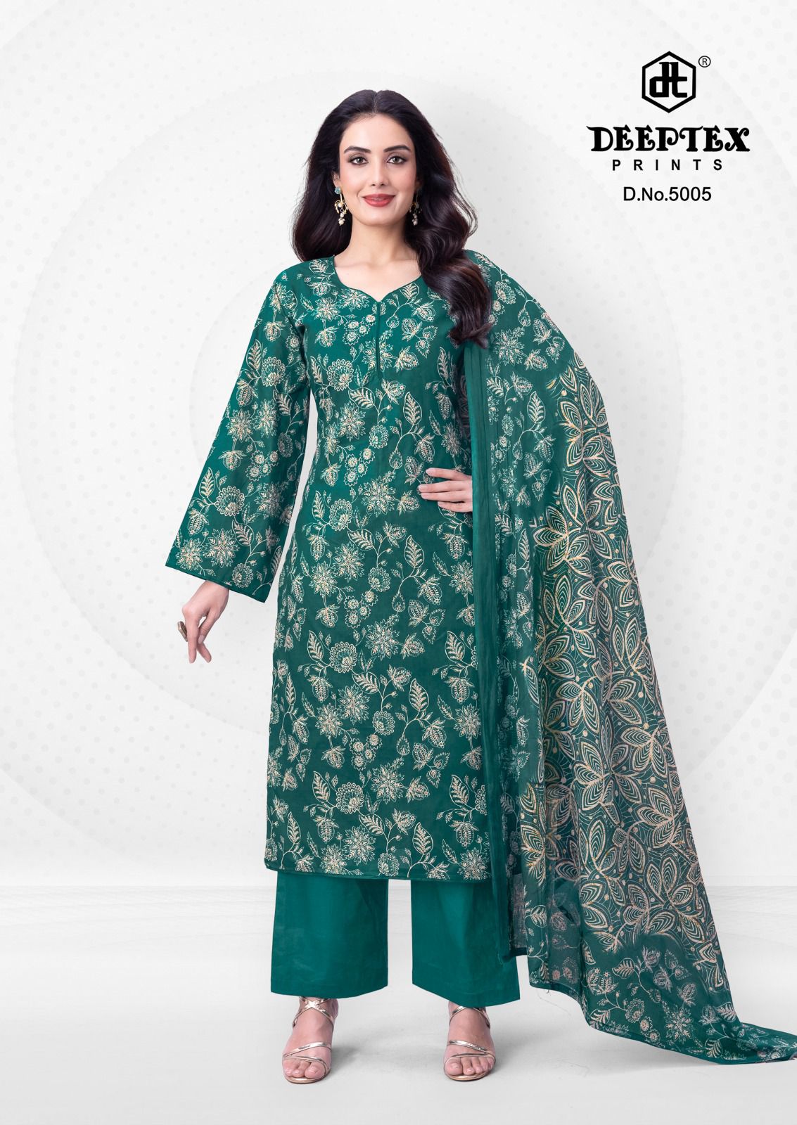 Aalia Afreen Vol 5 Deeptex Prints Cotton Karachi Readymade Suits Manufacturer