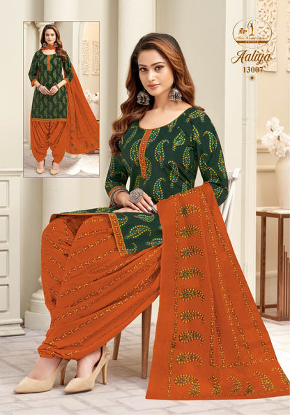 Aaliya Vol 13 Miss World Choice Cotton Dress Material Supplier Ahmedabad