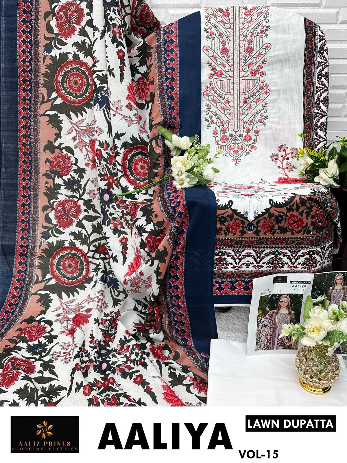 Aaliya Vol 15 Aaliz Prints Cotton Karachi Salwar Suits Supplier