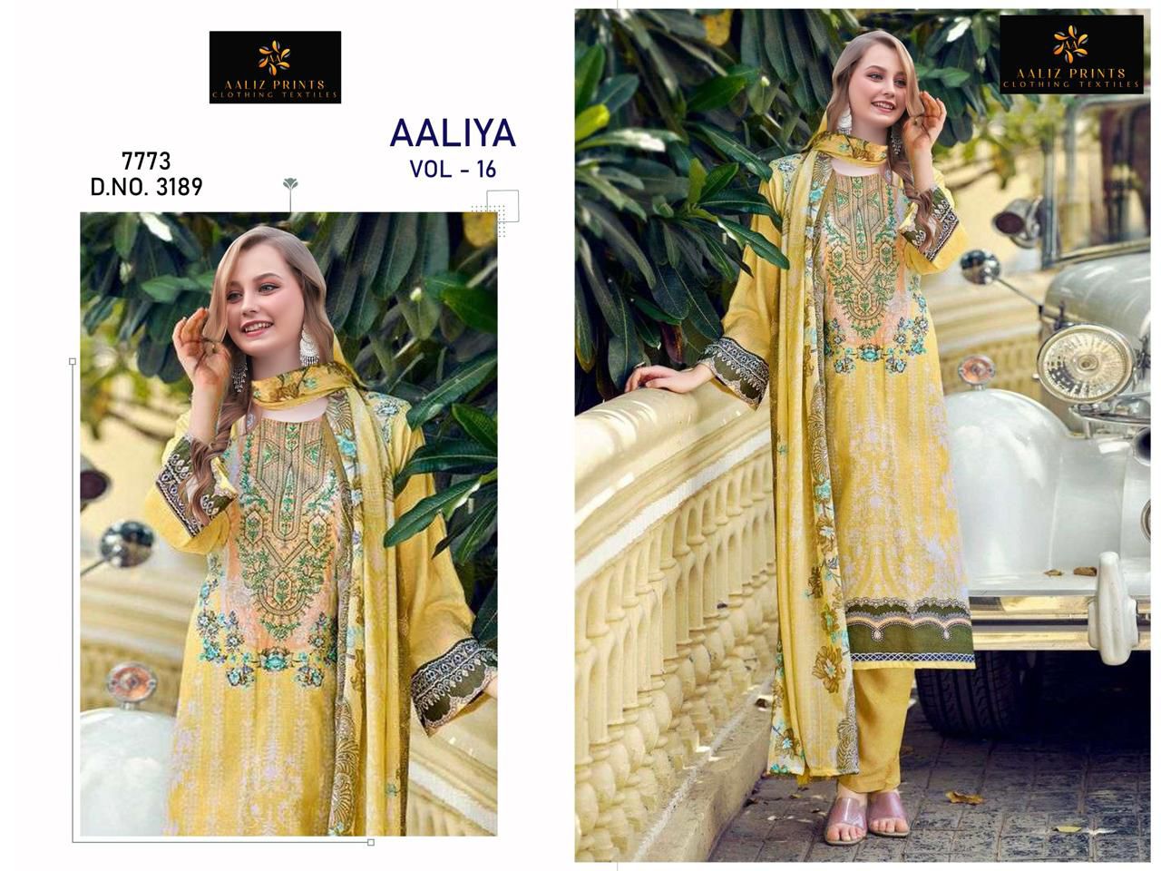 Aaliya Vol 16 Aaliz Prints Cotton Karachi Salwar Suits Exporter