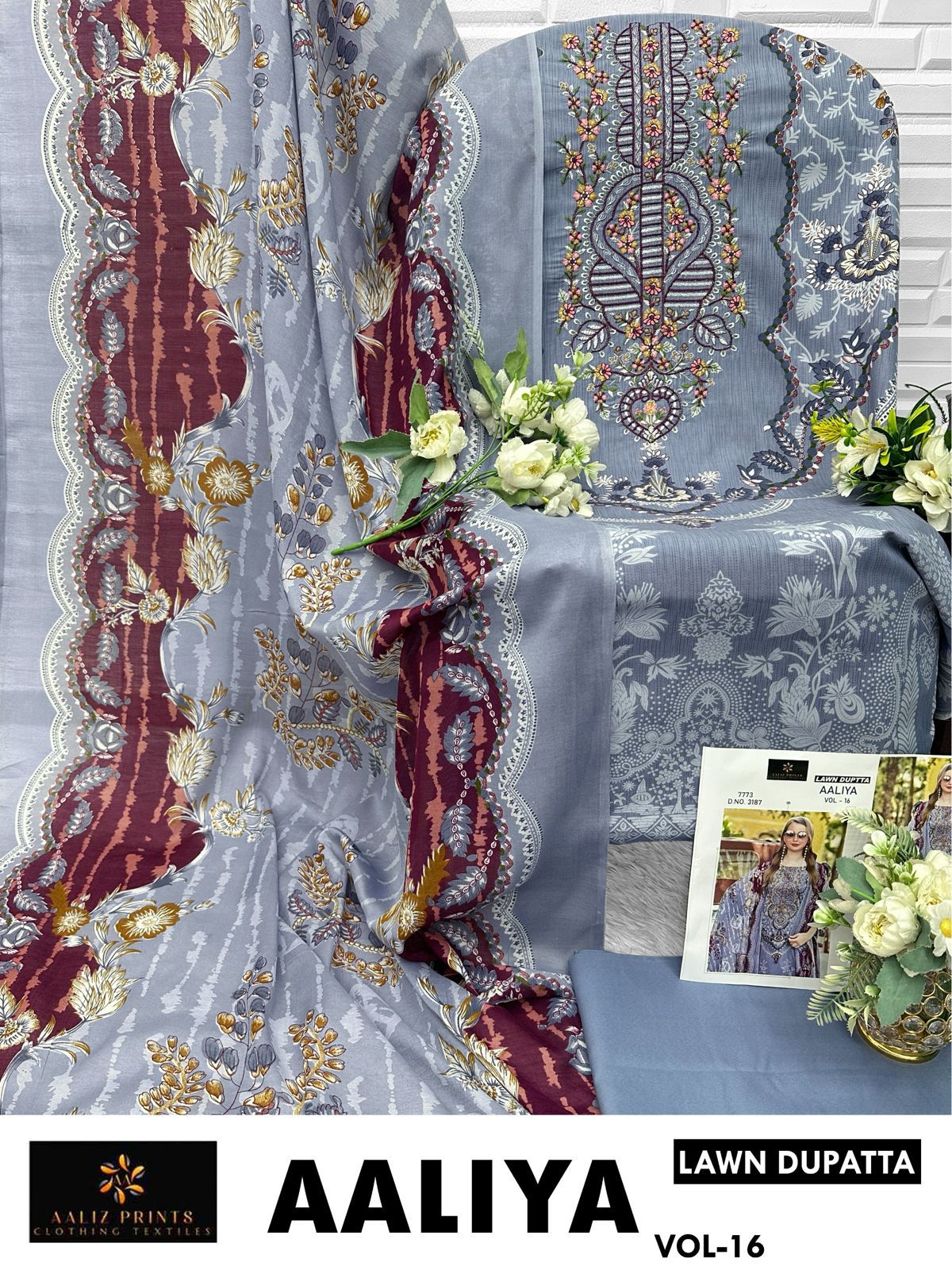 Aaliya Vol 16 Aaliz Prints Cotton Karachi Salwar Suits Exporter
