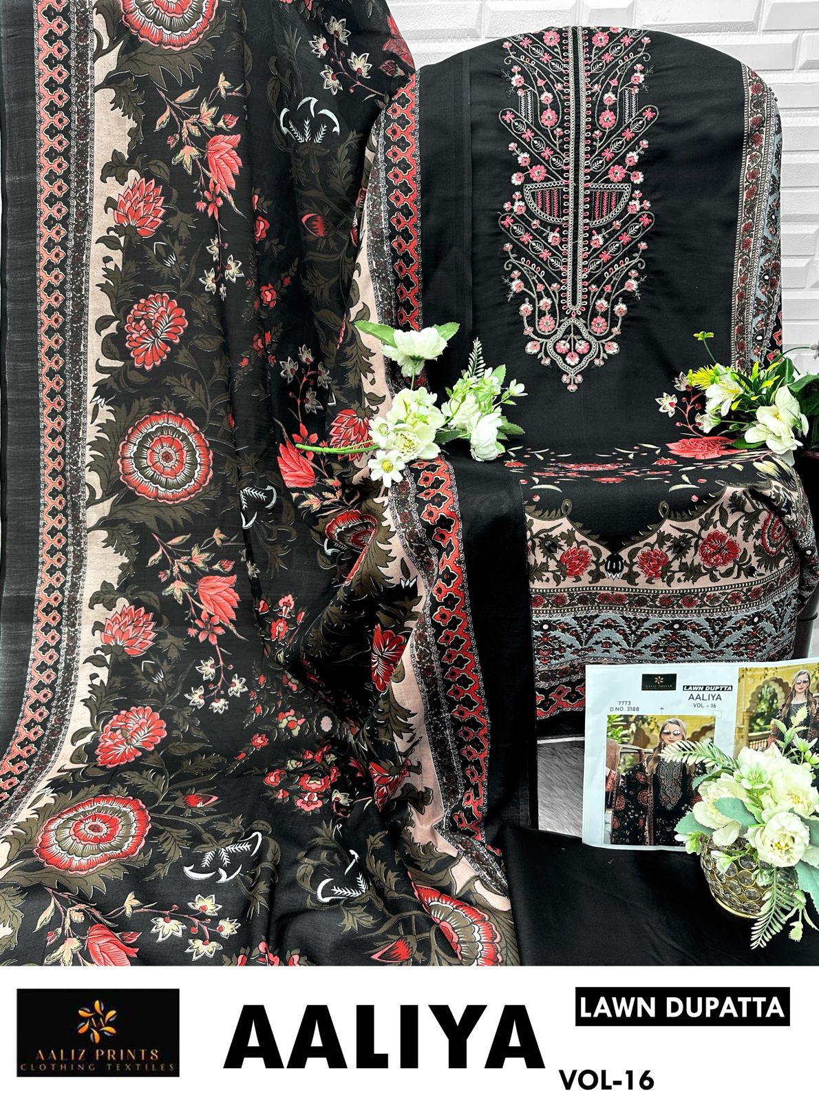 Aaliya Vol 16 Aaliz Prints Cotton Karachi Salwar Suits Exporter