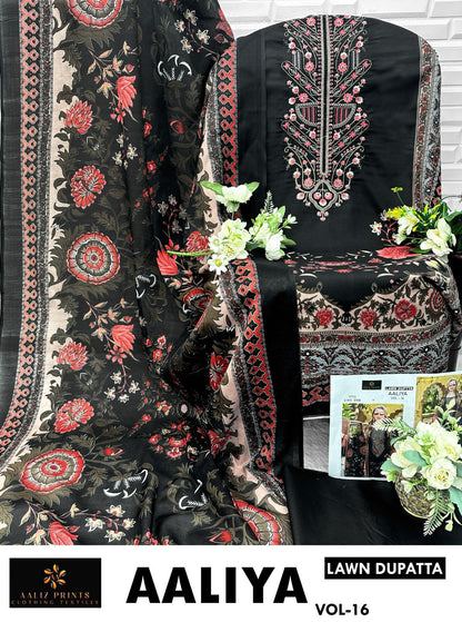 Aaliya Vol 16 Aaliz Prints Cotton Karachi Salwar Suits Exporter