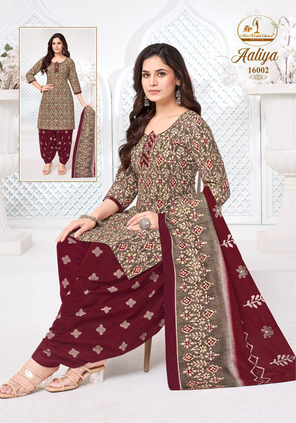 Aaliya Vol 16 Miss World Choice Cotton Dress Material Manufacturer Ahmedabad