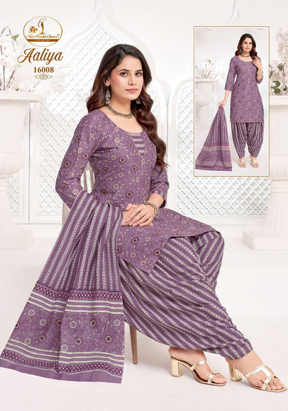 Aaliya Vol 16 Miss World Choice Readymade Cotton Patiyala Suits Exporter India