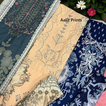 Aaliya Vol 18 Aaliz Prints Cotton Karachi Salwar Suits Wholesale Rate