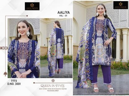 Aaliya Vol 1 Aaliz Prints Cotton Karachi Salwar Suits Exporter