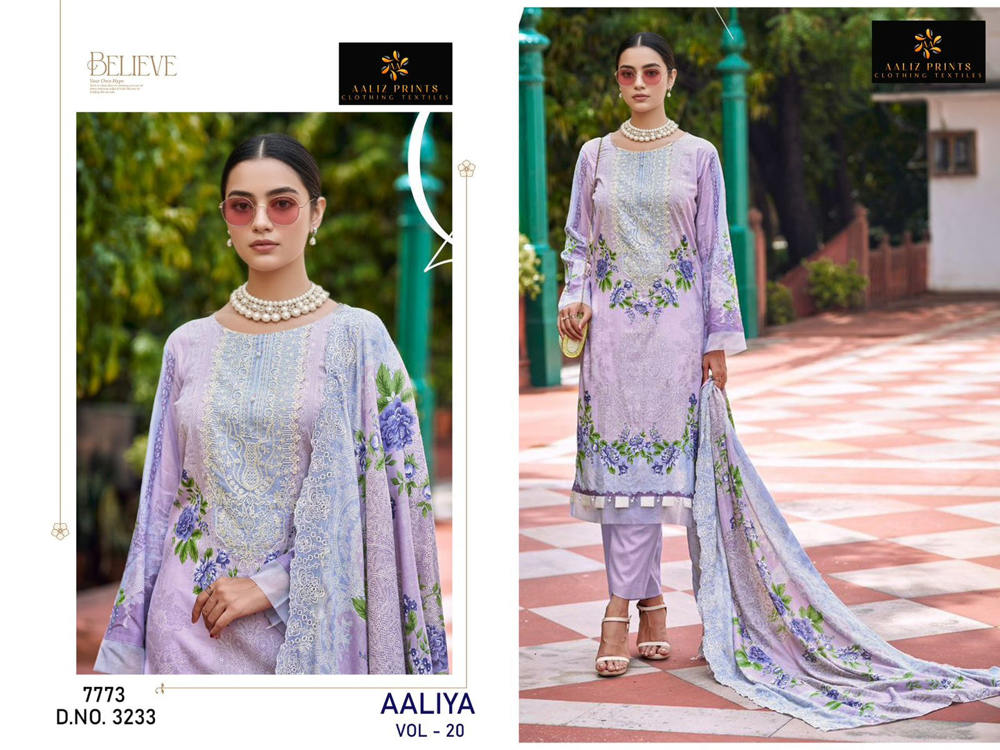 Aaliya Vol 20 Aaliz Prints Cotton Karachi Salwar Suits Wholesaler