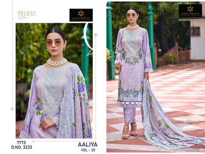 Aaliya Vol 20 Aaliz Prints Cotton Karachi Salwar Suits Wholesaler