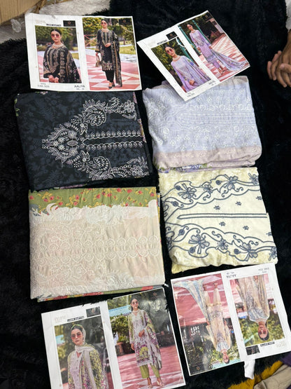 Aaliya Vol 20 Aaliz Prints Cotton Karachi Salwar Suits Wholesaler