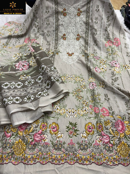 Aaliya Vol 21 Aaliz Prints Cotton Karachi Salwar Suits Supplier Ahmedabad