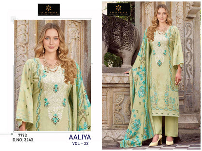 Aaliya Vol 22 Aaliz Prints Cotton Karachi Salwar Suits Manufacturer Ahmedabad