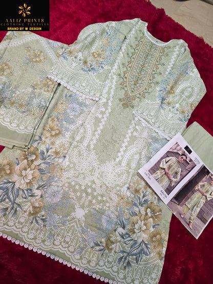 Aaliya Vol 23 Aaliz Prints Mix Cotton Karachi Salwar Suits Wholesale Rate