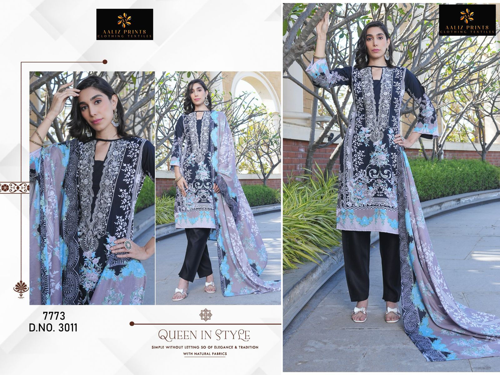 Aaliya Vol 3 Aaliz Prints Cotton Karachi Salwar Suits Manufacturer Gujarat