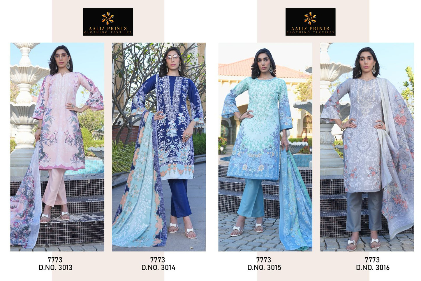 Aaliya Vol 4 Aaliz Prints Cotton Karachi Salwar Suits Supplier